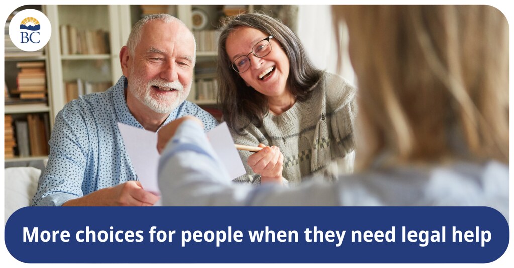 More options coming for people needing legal help