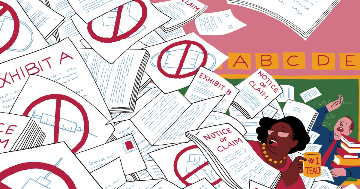 Parents in opposition to mask mandates use bogus ‘surety bond’ promises to flood educational facilities with paperwork