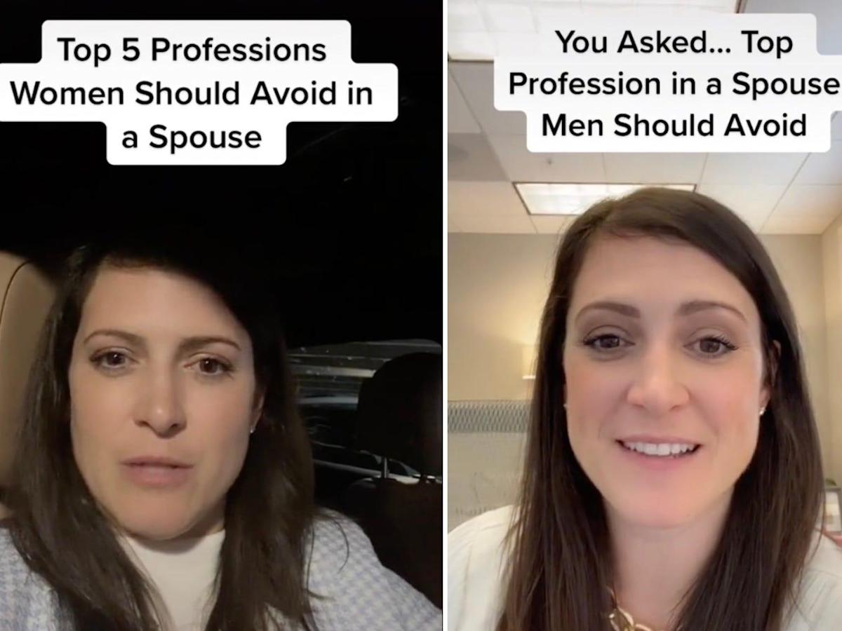 A divorce attorney exposed the leading 5 professions a girl ought to stay away from in a wife or husband in a now-viral TikTok