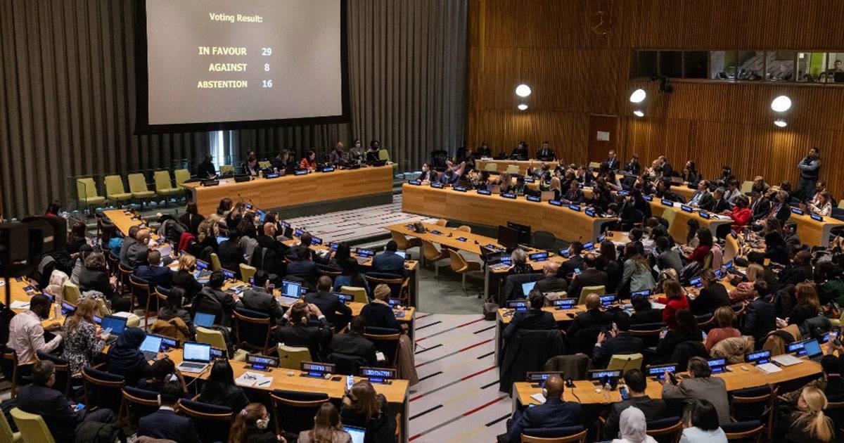 Iran blames US for elimination from UN rights human body