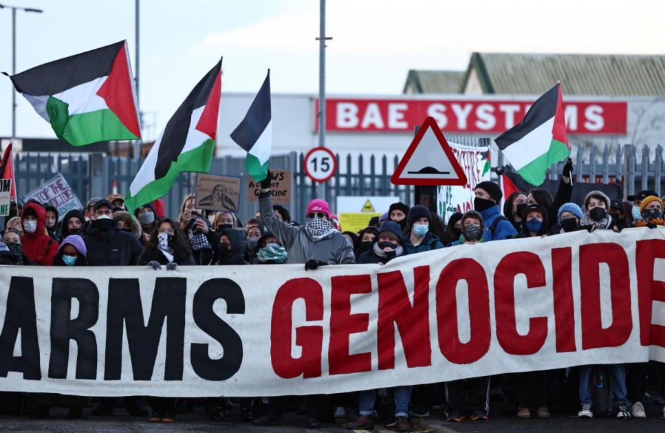 Richard Leonard: No lawful tips essential. British isles is complicit in war crimes