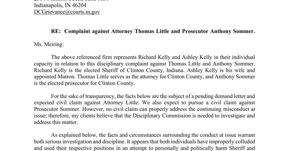 Sheriff Kelly’s legal professional statements collusion in condition supreme court docket criticism | Information
