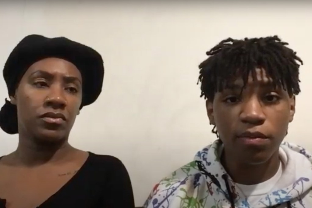 Z'Kye Husain, alongside his mother Ebone, told The Post he didn’t know the 11th grade boy. Husain claims the boy started harassing his 7th-grade friend.