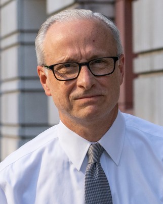 Former FBI general counsel James A. Baker, who received Alfa-Bank information from Michael Sussmann departs United States District Court.